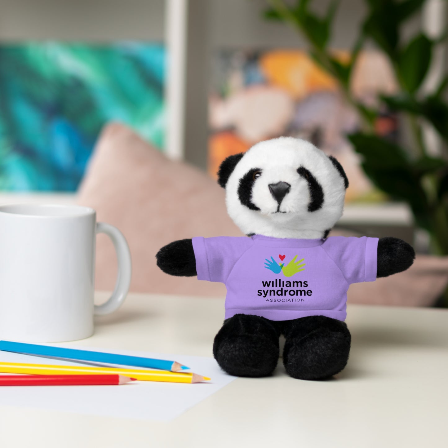 Stuffed Animal with Logo T-shirt