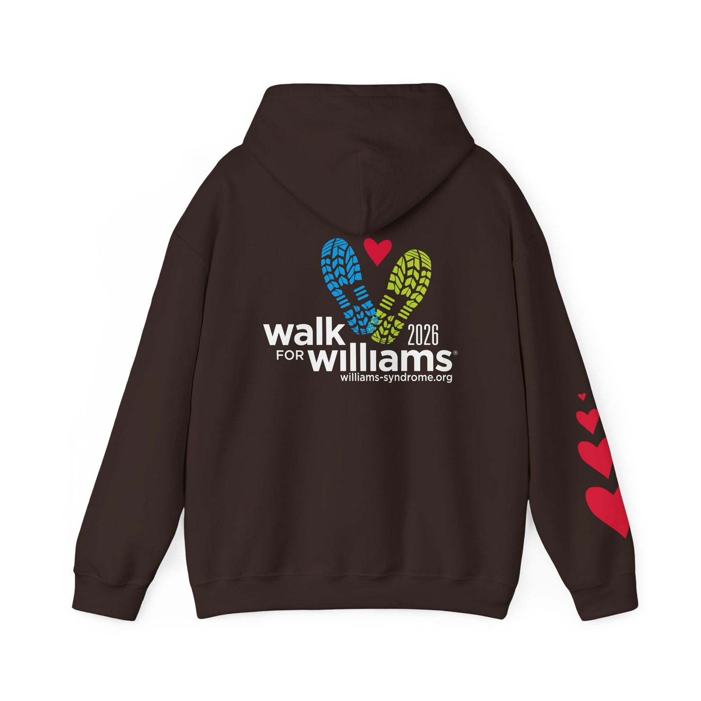 2026 Walk for Williams Unisex Hooded Sweatshirt