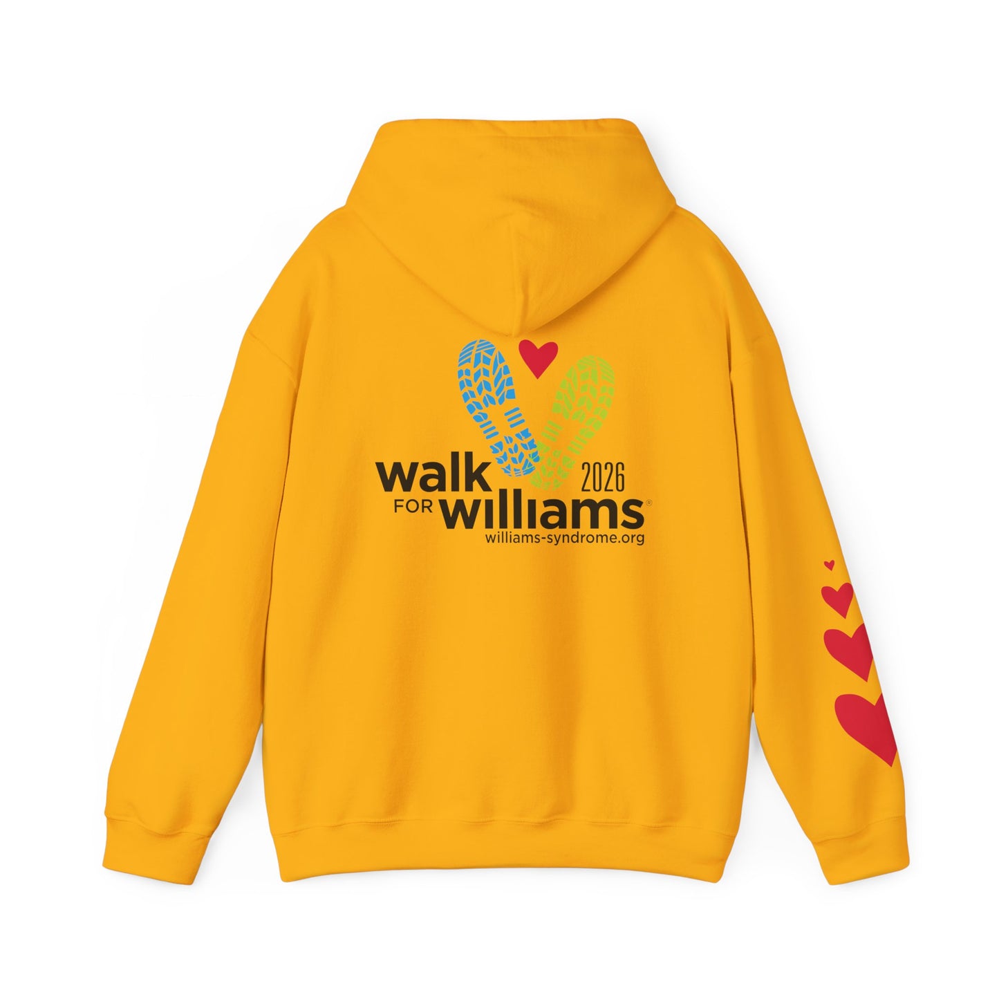 2026 Walk for Williams Unisex Hooded Sweatshirt