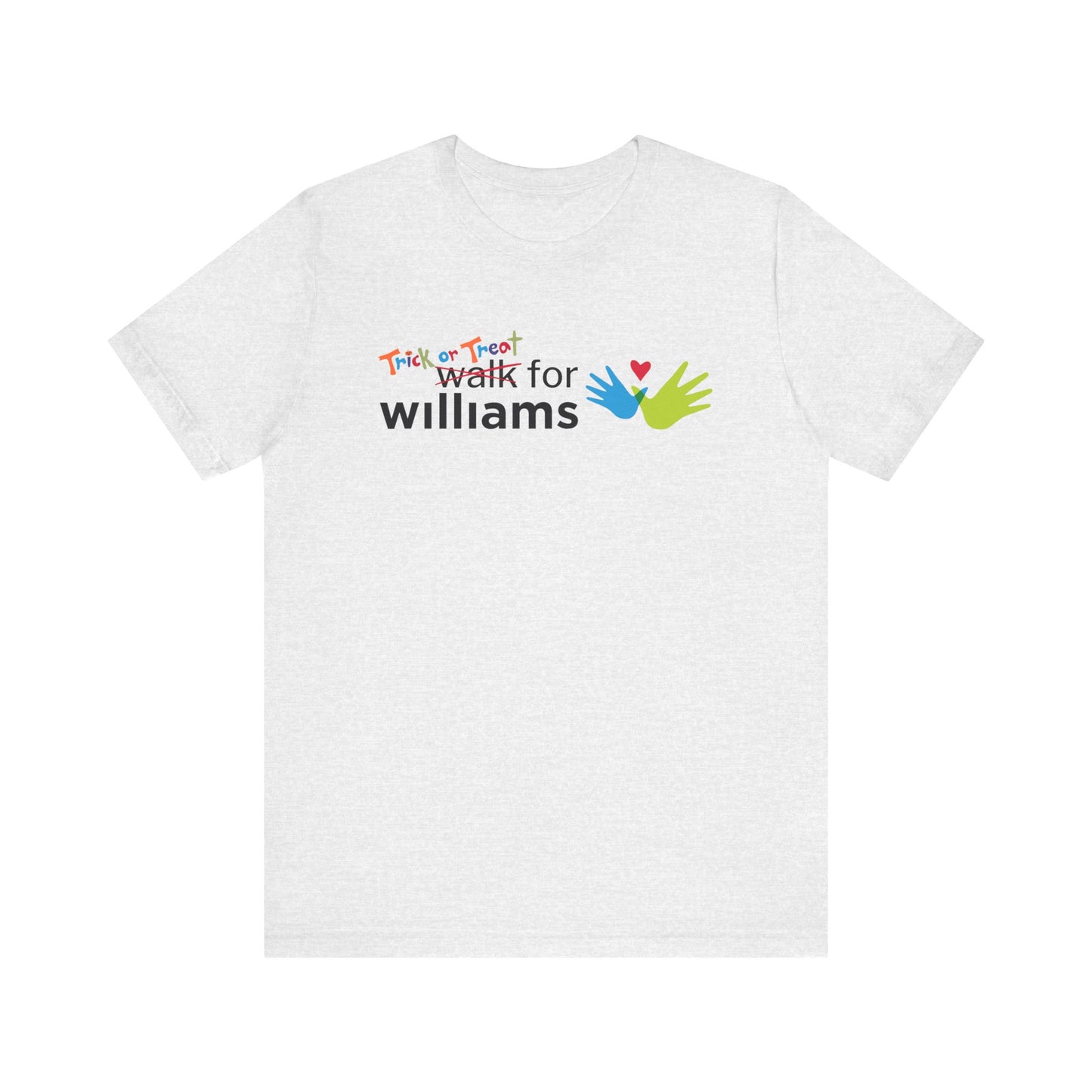 Trick-or-Treat Walk for Williams: Official Williams Syndrome Awareness Unisex Tee