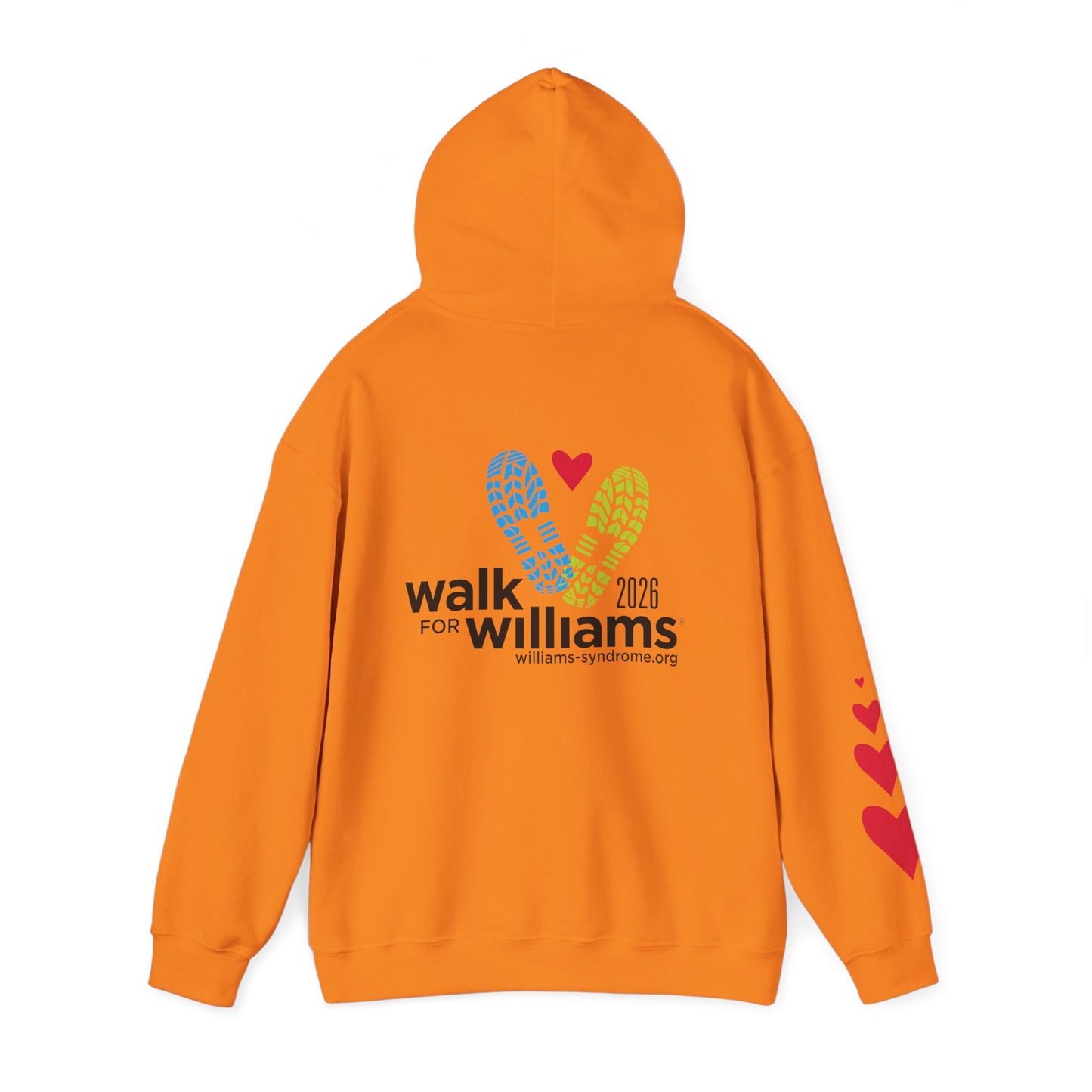2026 Walk for Williams Unisex Hooded Sweatshirt