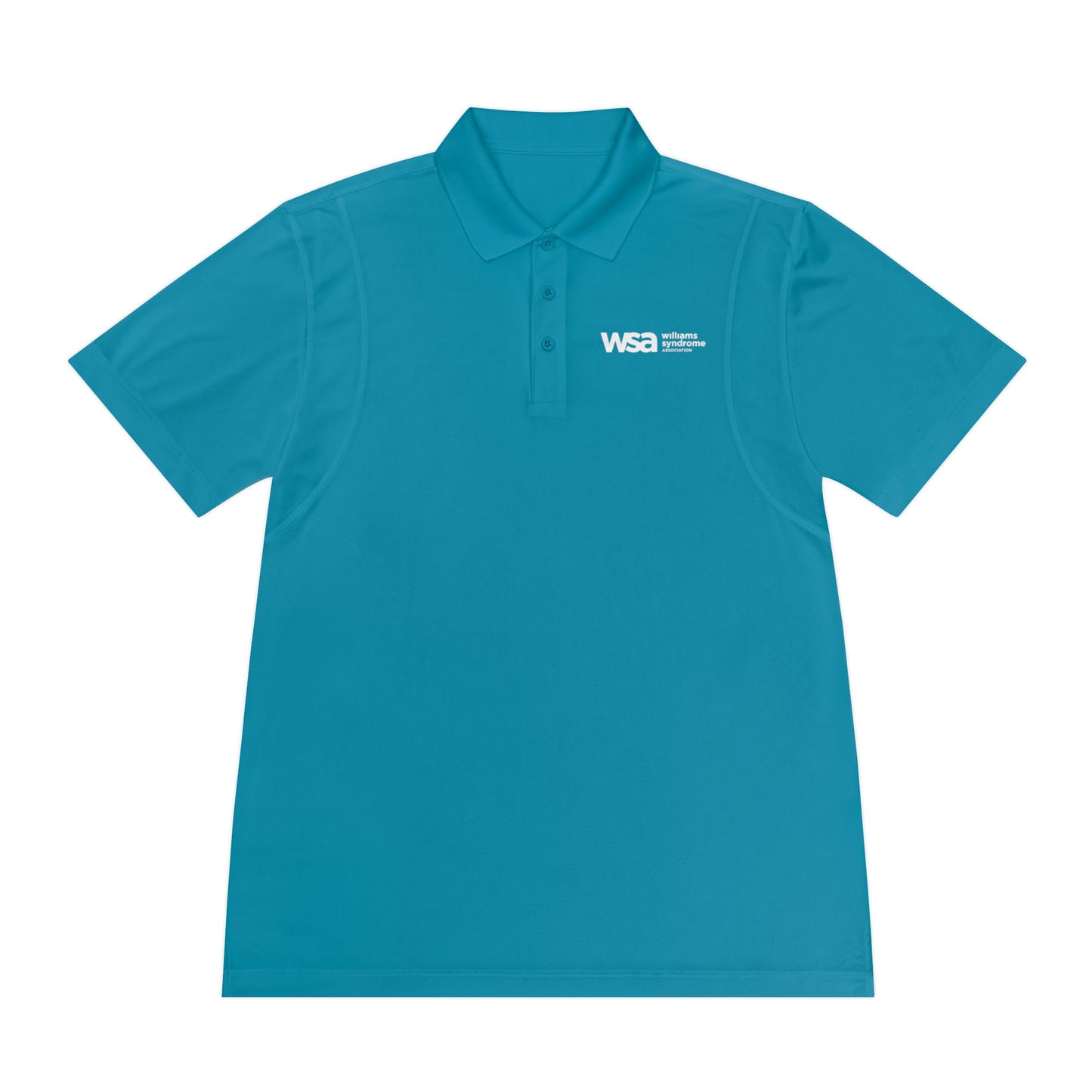 WSA Letters Logo Sport Polo Shirt