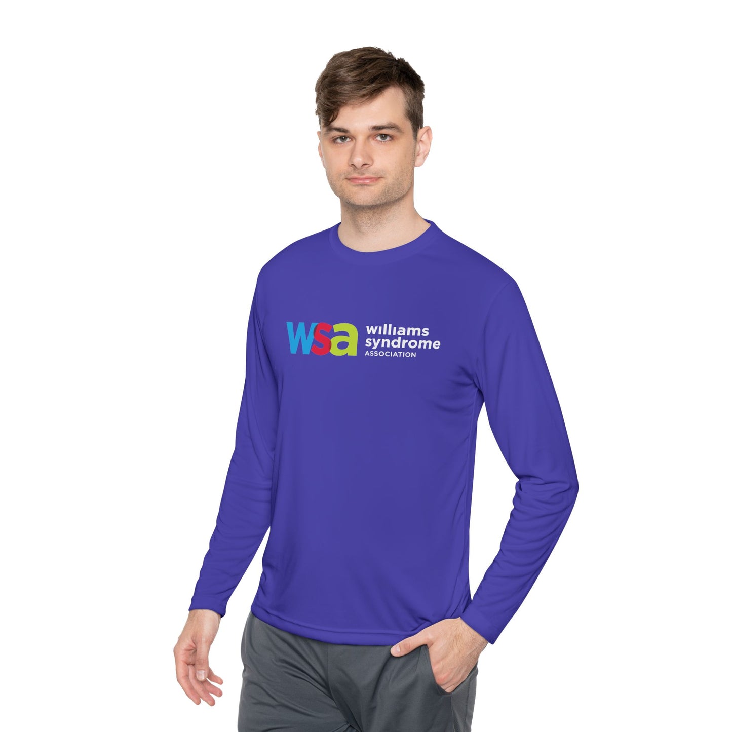 Performance Long Sleeve Tee - WSA Letters Logo