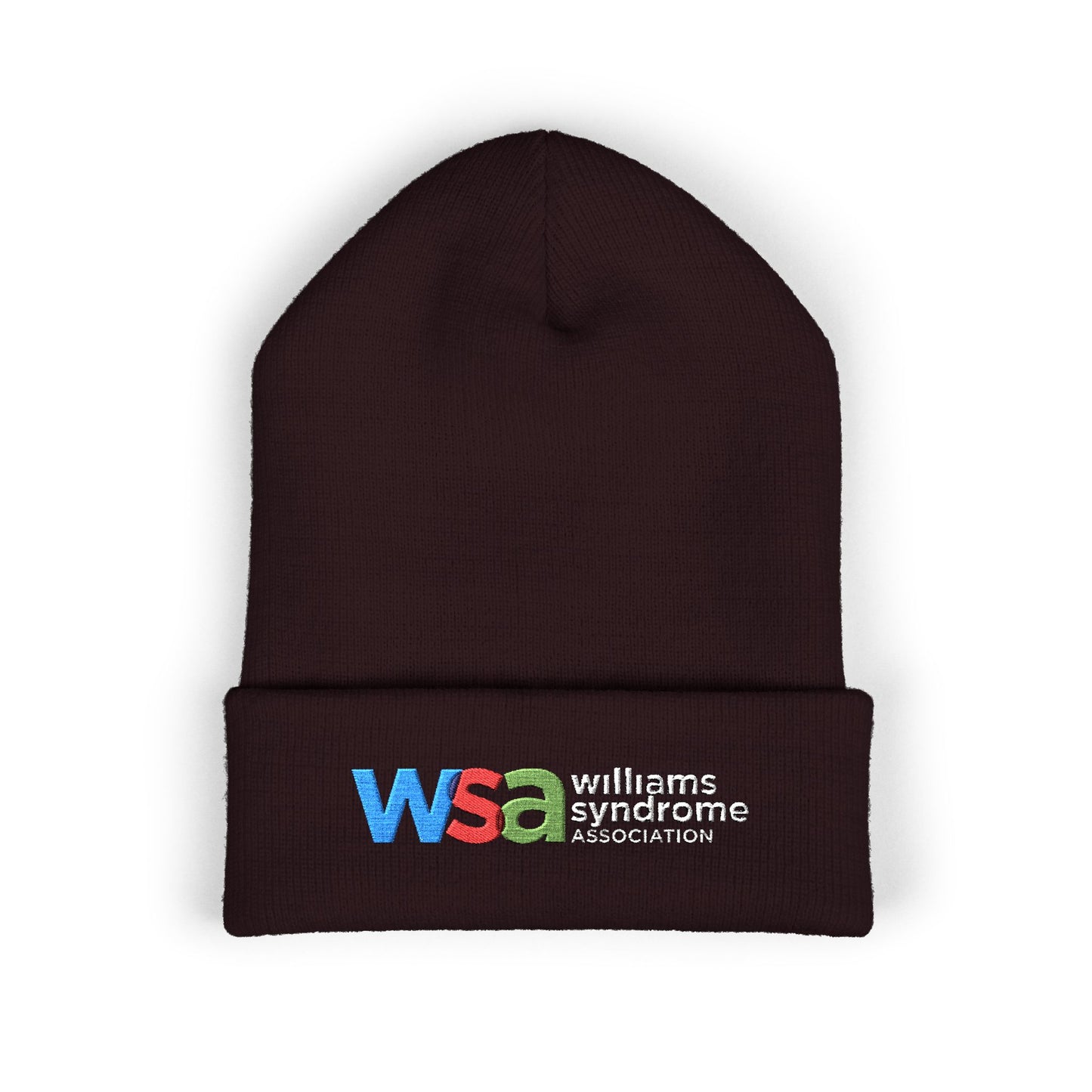 WSA Letters Logo Embroidered Beanie