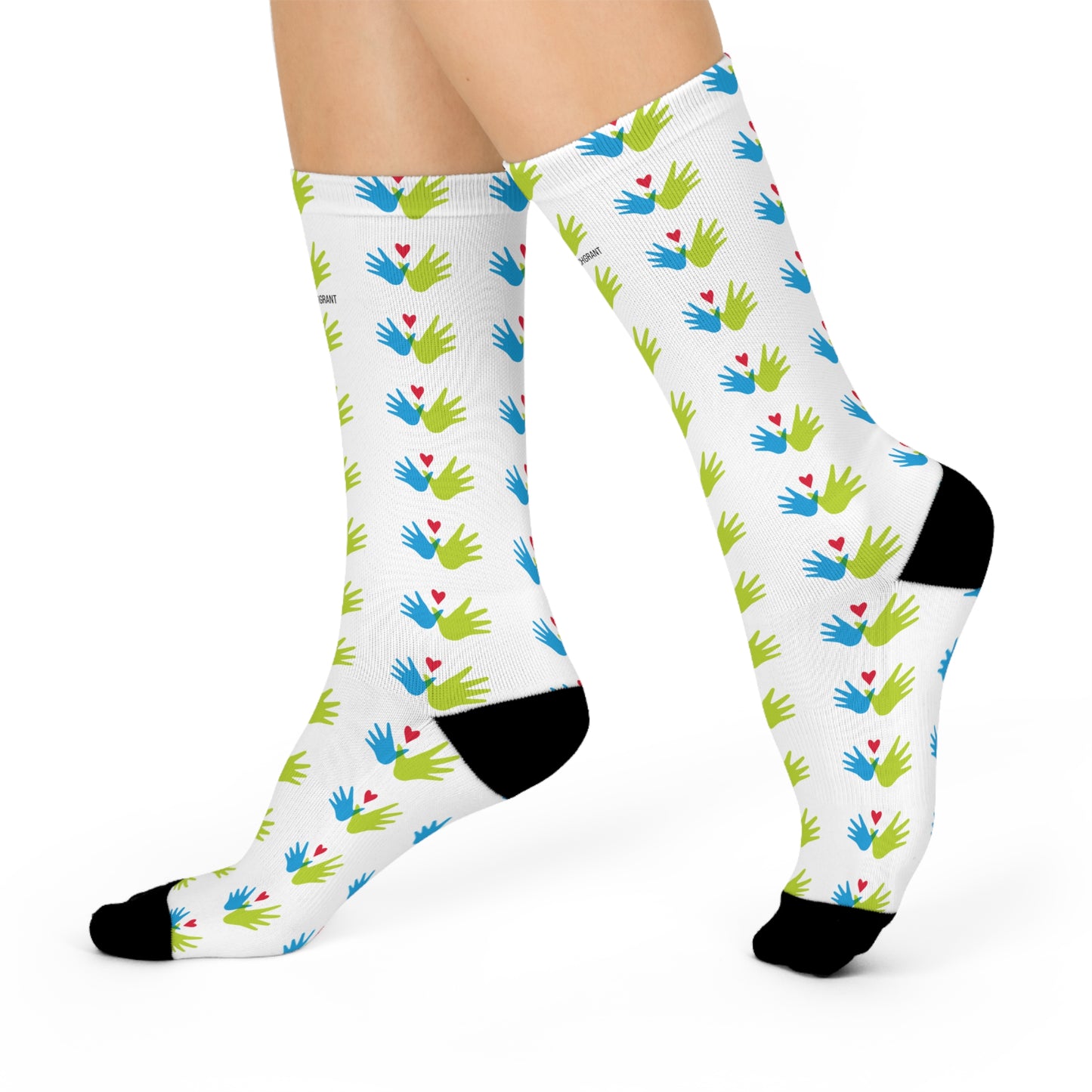 AGF - WSA Colorful Cushioned Crew Socks