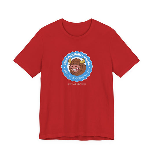 2026 Buffalo Convention Unisex Tee-Party Animal