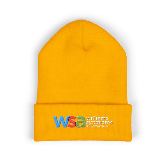 WSA Letters Logo Embroidered Beanie