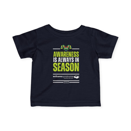 Personalized! Awareness is Always in Season: Official WSA Infant Jersey Tee