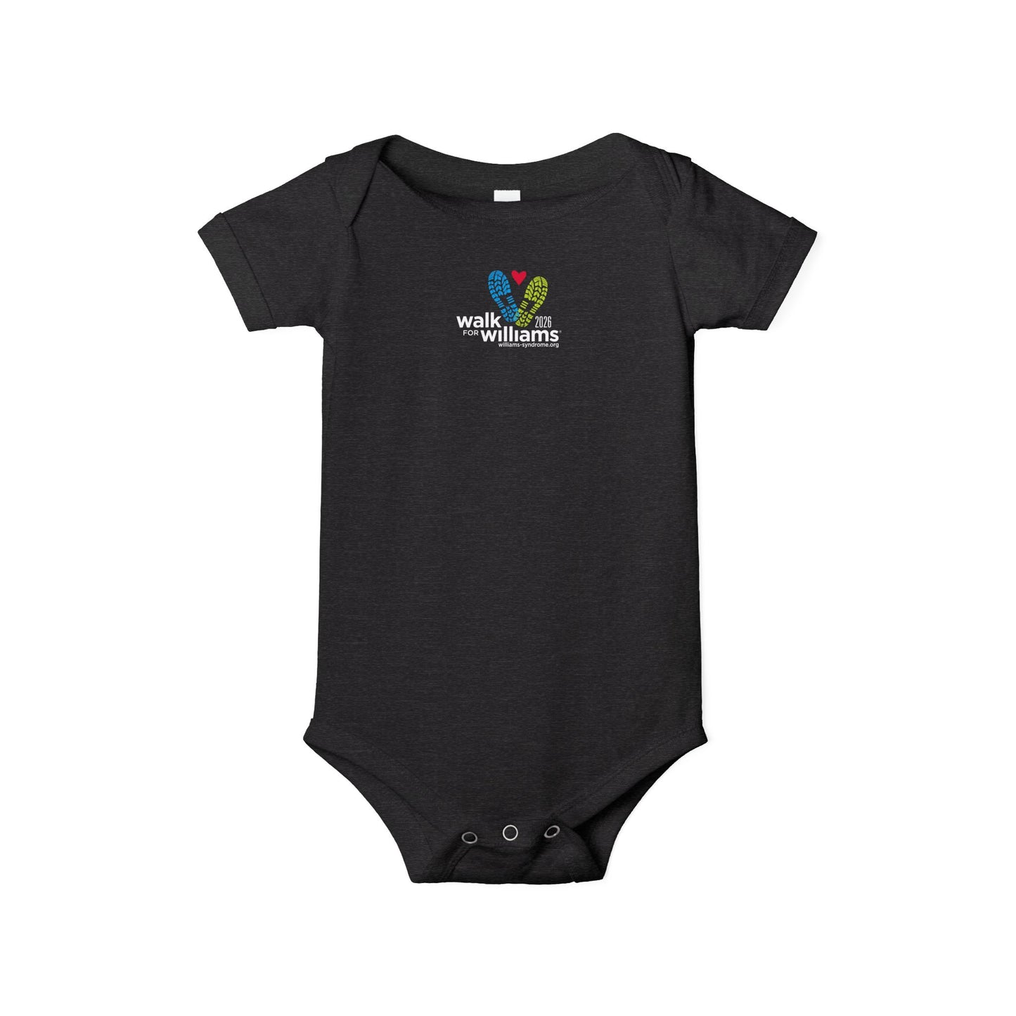 PERSONALIZED! 2026 Official Walk for Williams Baby Bodysuit
