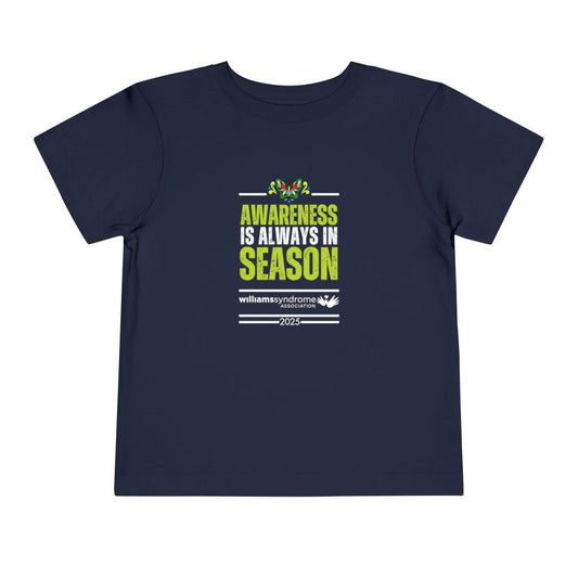 Personalized! Awareness is Always in Season: Official WSA Toddler Tee