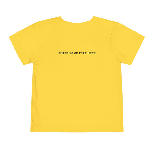 Personalized! WSA Logo Toddler Short Sleeve Tee